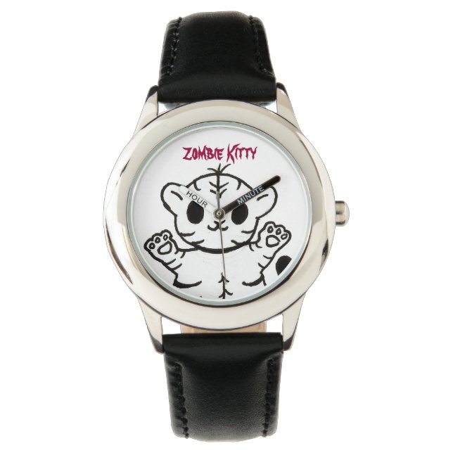 Zombie Kitty Armbandsur (Framsida)