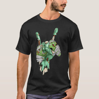 Zombie Klipphand som håller Mummy Game Controller T Shirt