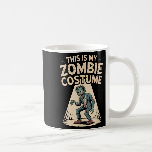 Zombie Kostym  Kaffemugg (Höger)