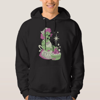 Zombie Kvinna Mamma Ren Halloween Hoodie