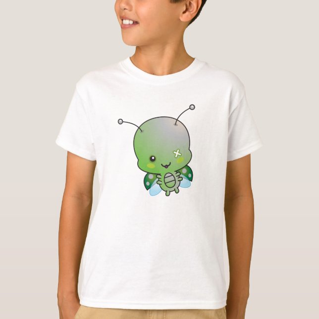 Zombie Ladybug Shirt T-shirt (Framsida)