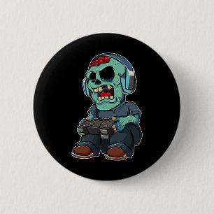 Zombie Lazy Halloween Costume Funny Gaming Video-g Knapp