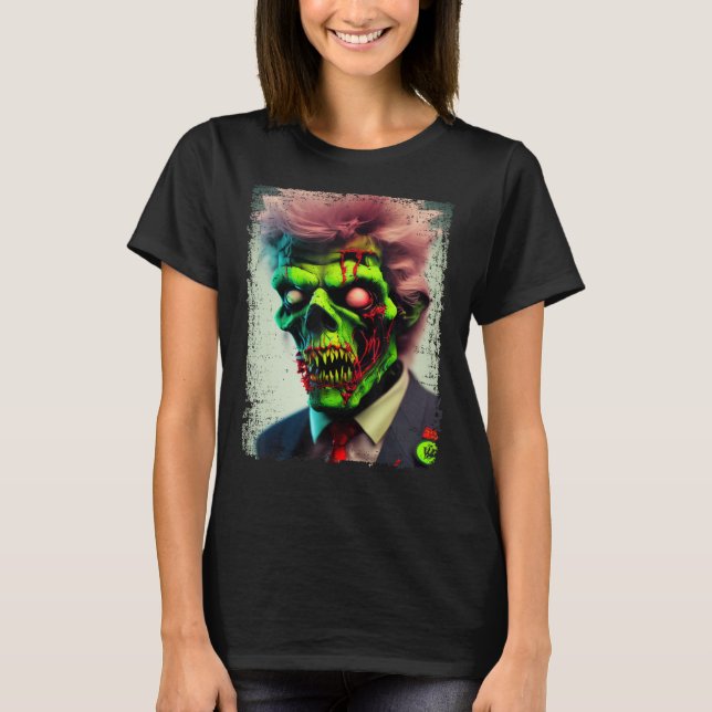 Zombie Leader Election T Shirt (Framsida)
