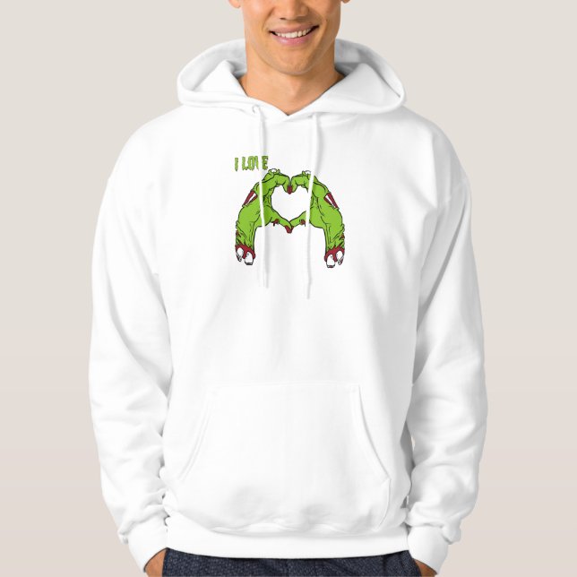 Zombie Love Hoodie (Framsida)
