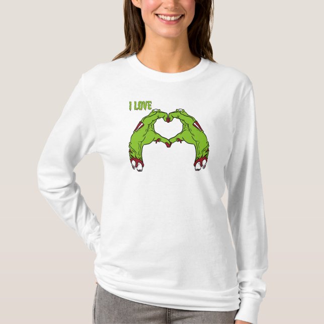 Zombie Love T Shirt (Framsida)