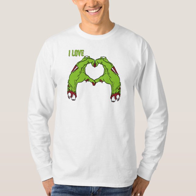 Zombie Love T Shirt (Framsida)