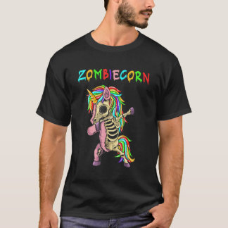 zombie majs jag älskar hjärnregnbågar t shirt