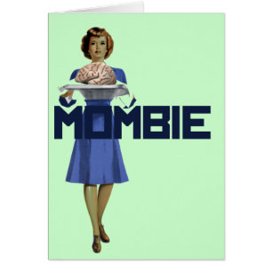 Zombie Mamma Hälsningskort