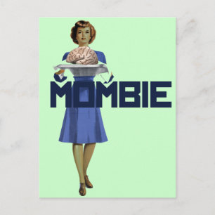 Zombie Mamma Vykort
