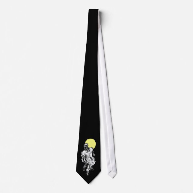 Zombie Måne Tie Slips (Framsida)
