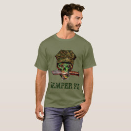 Zombie Marine Dagger, Semper Fi, Customize T-shirt
