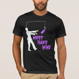 Zombie måste ha Vin Tee Shirt