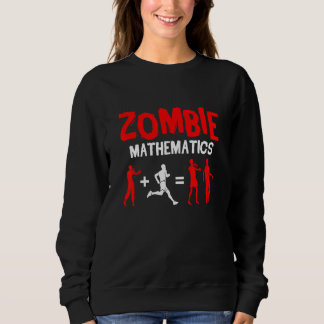Zombie Mathematics Halloween fest Bus eller godis T Shirt