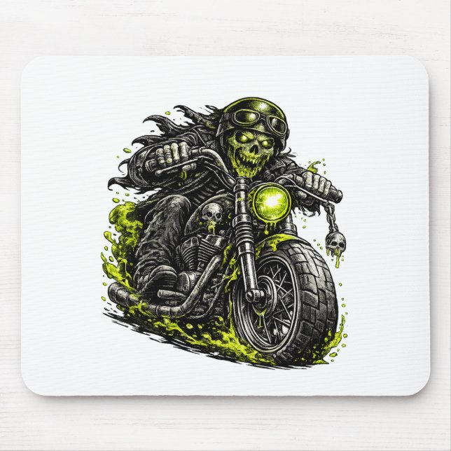 Zombie MC Motorcykel Musmatta (Framsidan)