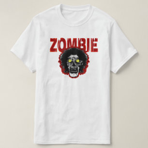 ZOMBIE med rödhuvud T Shirt