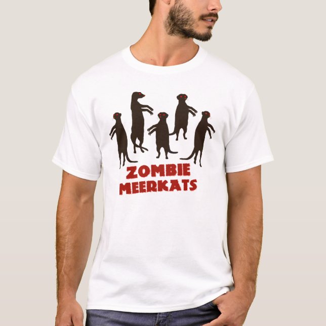 Zombie Meerkats! Tröja (Framsida)