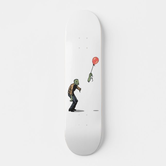 Zombie Mini Skateboard Bräda 18,5 Cm (Framsida)