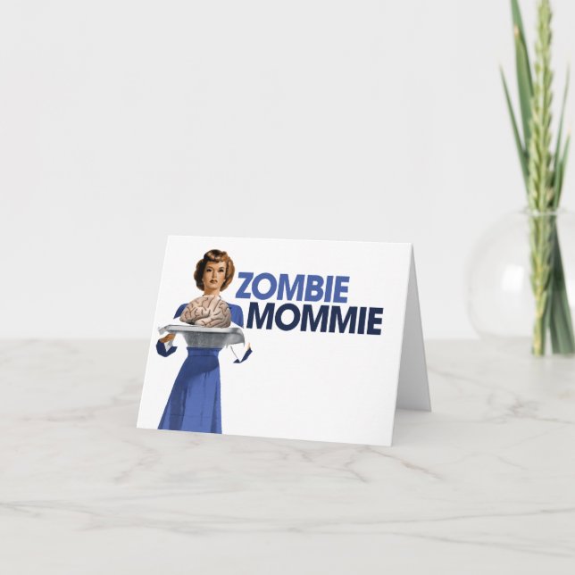 Zombie Mommie Kort (Framsida)