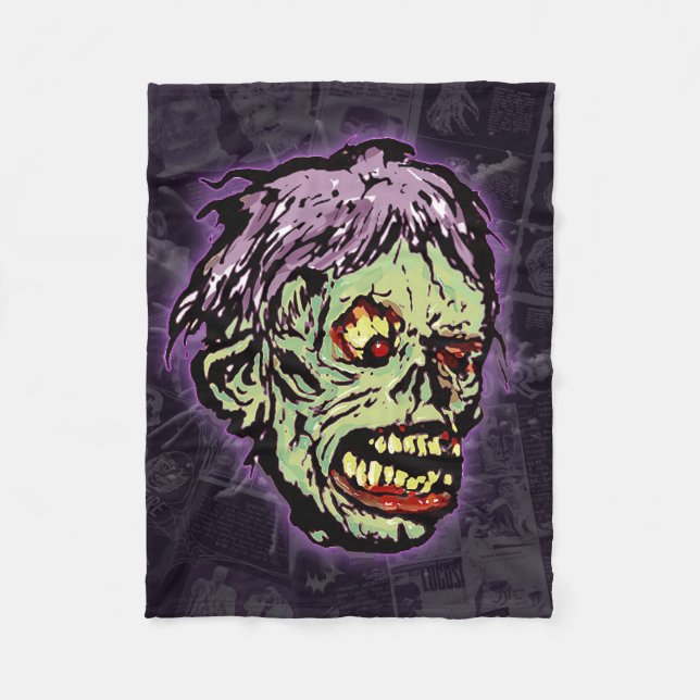 Zombie Monster (chock) Fleecefilt (Framsidan)