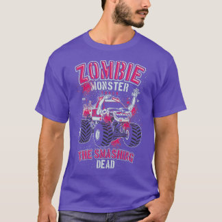 Zombie Monster Lastbil T Shirt