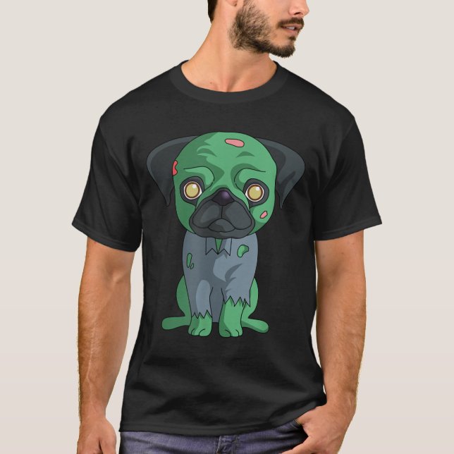 Zombie Mops T Shirt (Framsida)