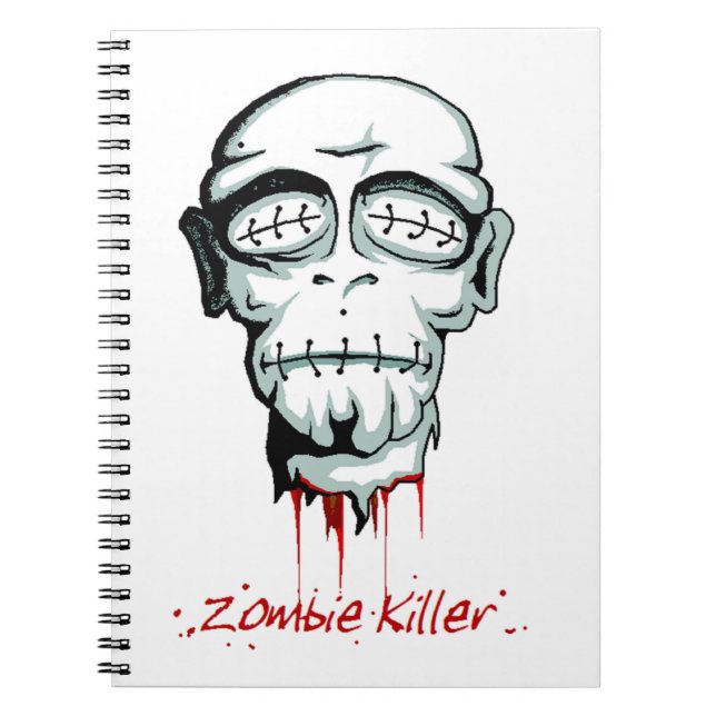 Zombie-mördare Anteckningsbok (Framsidan)
