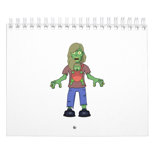 Zombie Morsa Kalender (Omslag)