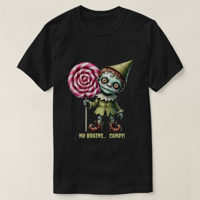 Zombie Munchkin T Shirt (Design framsida)
