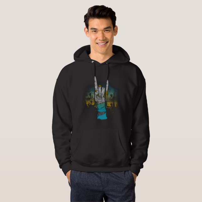 Zombie Music Rock Konsert, Hoodie (Hel framsida)