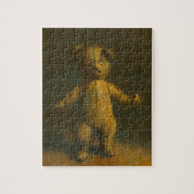 Zombie Nalle Jigszle Puzzle Pussel (Vertikal)
