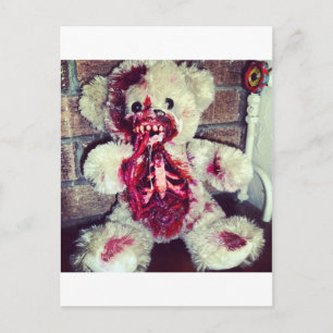 zombie nalle vykort
