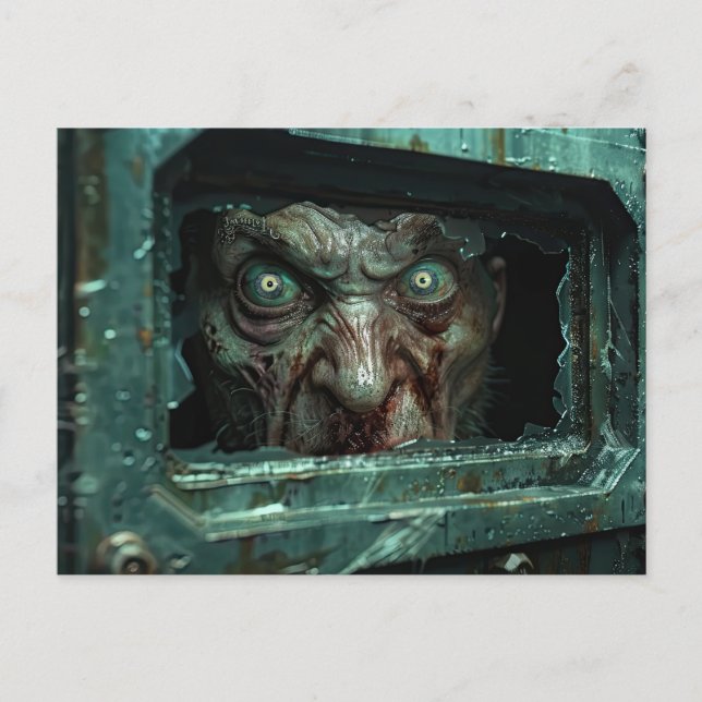 Zombie Nathaniel Vykort (Framsida)