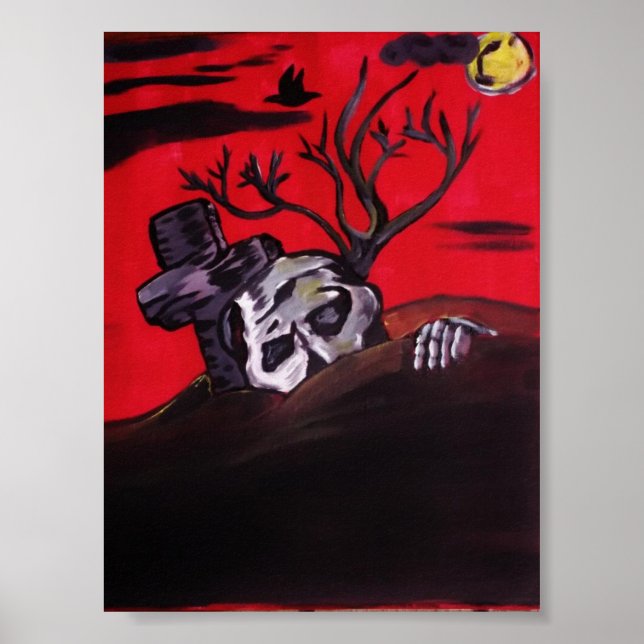 Zombie Night Poster (Framsidan)