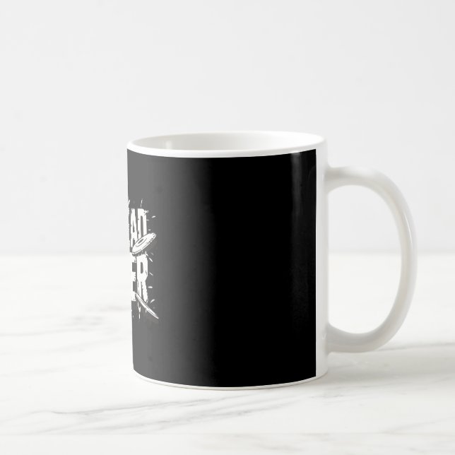 Zombie Odöd Hyzer Rolig Discgolf Zombieälskare  Kaffemugg (Höger)