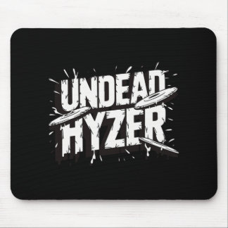 Zombie Odöd Hyzer Rolig Discgolf Zombieälskare  Musmatta