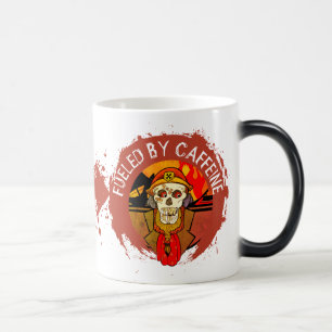 Zombie Odöd Kaffe Veteran Kaffe Magisk Mugg