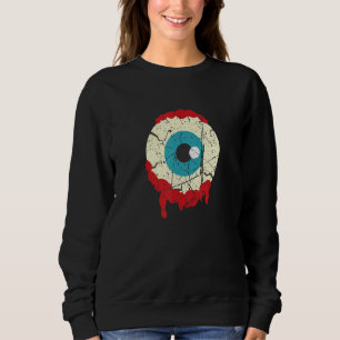 Zombie-ögon Halloween Skräck Zombie T Shirt