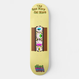 Zombie-ögon Se Mer Dietplan Mini Skateboard Bräda 18,5 Cm