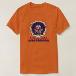 ZOMBIE Orange Öga Grönt Hair T Shirt