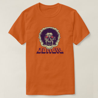 ZOMBIE Orange Öga Grönt Hair T Shirt