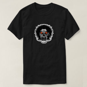 ZOMBIE Orange Öga T Shirt