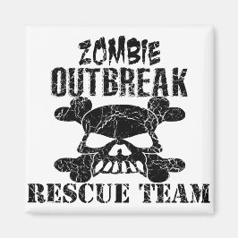 Zombie Outbroke Rädding Team Magnet