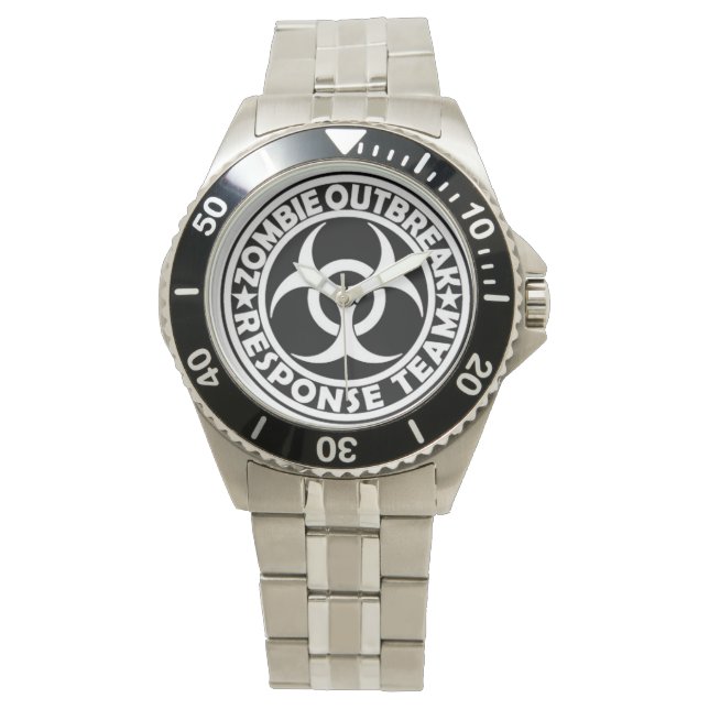 Zombie Outbroke Watch Watch Armbandsur (Framsida)
