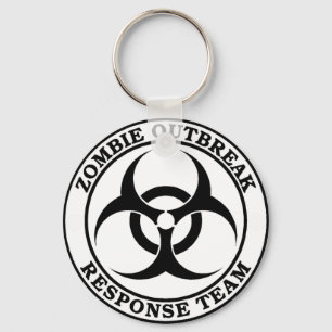 Zombie Outbrott Response Team (Biohazard) Nyckelring