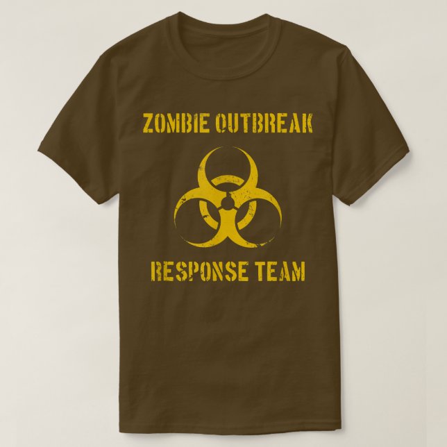 Zombie Outrupse Response Team Funny Halloween T-sh T Shirt (Design framsida)