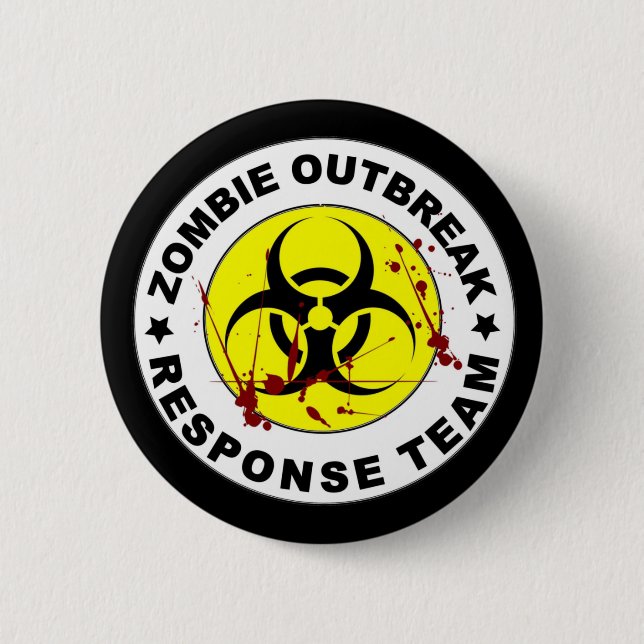 Zombie Outrupse Response Team. Knapp (Framsida)