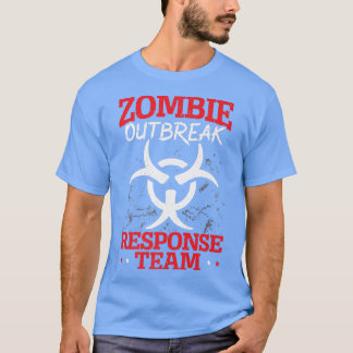 Zombie Outruption Response Team Halloween Trick el T Shirt