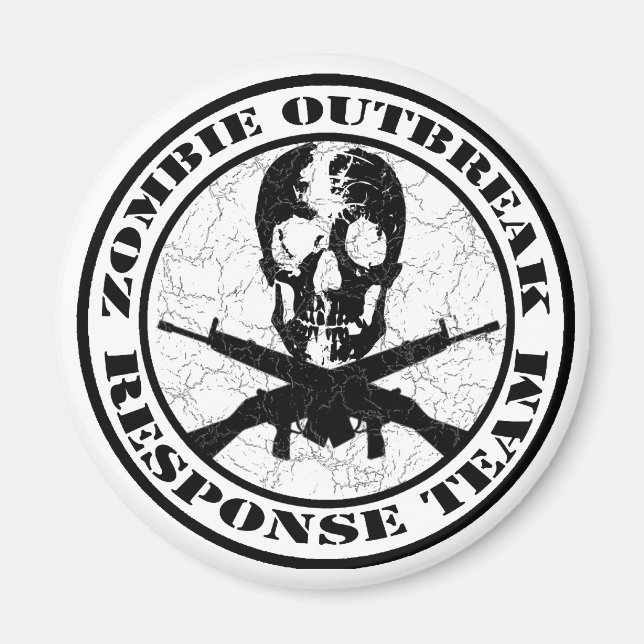 Zombie Outruption Response Team Magnet (Framsidan)