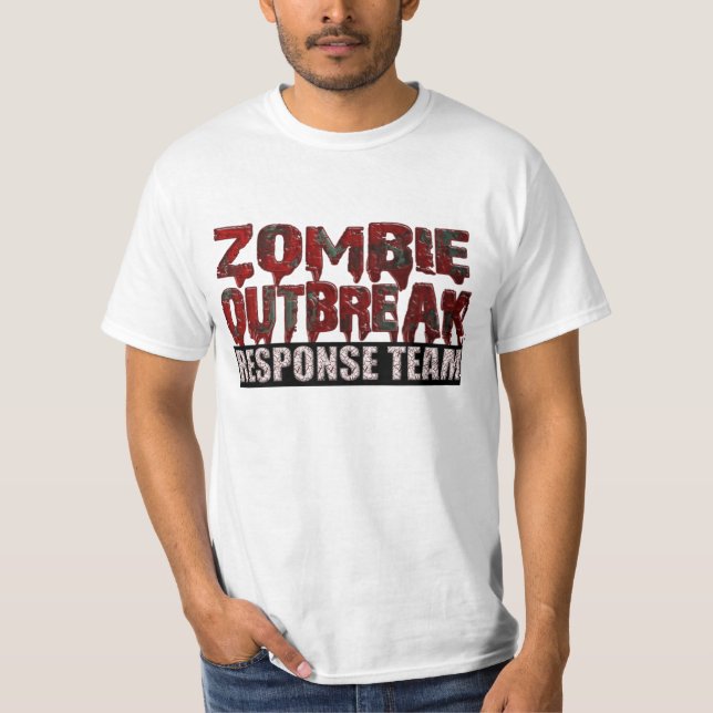 Zombie Outruption Response Team T-shirt (Framsida)