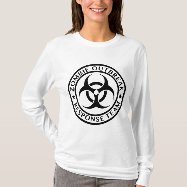 Zombie Outruption Response Team Tee Shirt (Framsida)